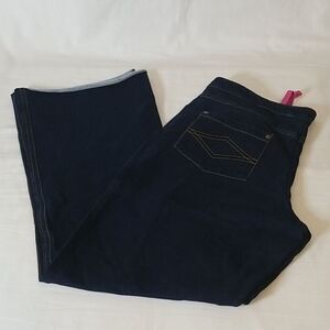Denim Blue 5-Pocket‎ Pajama Jeans